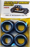 1960's and 70's 15" MH Racemaster Asphalt Modified Tires (set of 4)