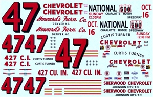 1966 Chevy #47 Curtis Turner (1/25)