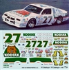 1987 #27 Kodiac Pontiac 2 + 2  Decals (1/24)