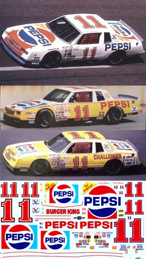 1983 #11 Pepsi Darrell Waltrip (1/25)