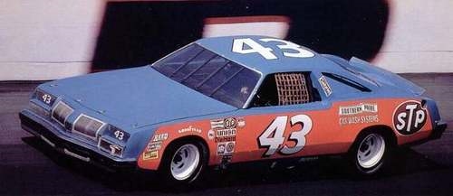NASCAR DECAL #43 STP 1980 CHEVROLET MONTE CARLO RICHARD PETTY 1/25
