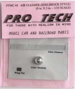 Pro Tech Air Cleaner 9x2 in. Edelbrock Style