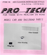 Pro Tech Air Cleaner 4x2 in. Nostalgia Style