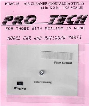 Pro Tech Air Cleaner 4x2 in. Nostalgia Style