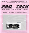 Pro Tech Street Rod Black Gauges Set 1