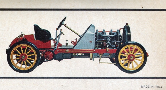 Pocher 1:8 Teile 1907 Fiat Grand Prix De France K70 neu 373 H2 