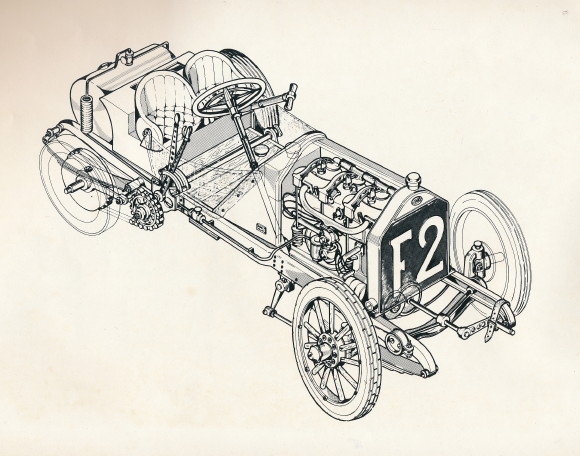 Pocher 1:8 Fiat F-2 130 HP Racer 1907 Stofftüren 2 Stück K 88 neu 70224 C7 