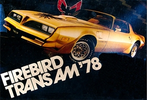 1978 Pontiac Firebird Trans Am Promo Kit (Molded in Platinum) (1/25) (fs)