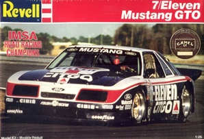 1985 IMSA "7- Eleven/Citgo" Mustang GTO # 7  (1/25) (fs)