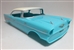 1957 Chevy Bel Air Pro Finish Pre-painted Turquoise (1/24) (fs)