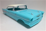 1957 Chevy Bel Air Pro Finish Pre-painted Turquoise (1/24) (fs)
