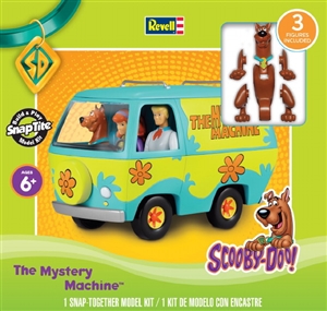 Scooby-Doo Mystery Machine "Snap-Tite" (1/20) (fs)