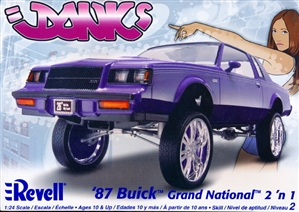 1987 Buick Grand National (2 'n 1) Donk or Stock (1/24) (fs)