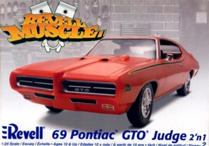 1969 Pontiac GTO "The Judge"  (2 'n 1) (1/24) (fs)