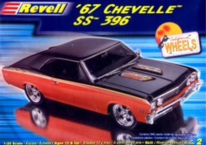 1967 Chevelle SS 396 (2 'n 1) (1/25) (fs)