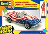 1967 Corvette Convertible 'Austin Powers' with Felicity Shagwell figure (1/25) (fs)
