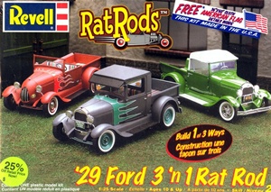 1929 Ford Rat Rod (3 'n 1) (1/25) (fs)