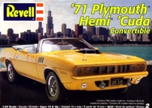 1971 Plymouth Barracuda Convertible  (1/25) (fs)