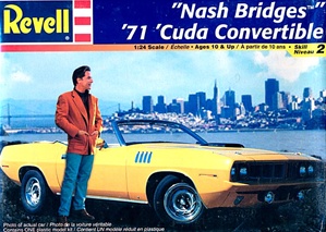 1971 "Nash Bridges" Plymouth Barracuda Convertible  (1/25) (fs)