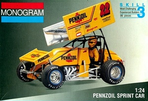 Pennzoil Sprint Car # 22 Jac Haudenschild (1/24) (fs)