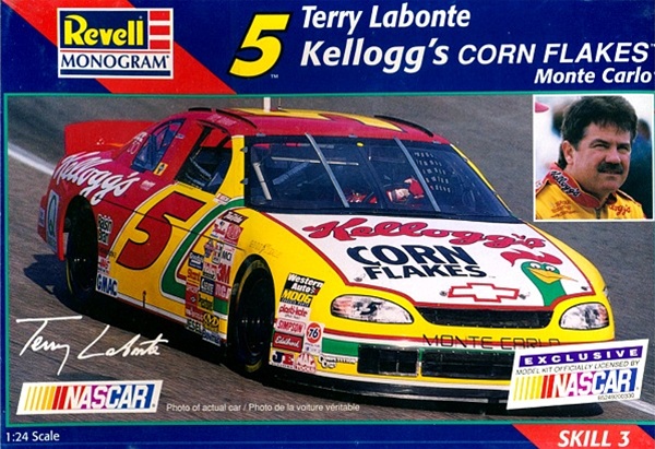 NASCAR DECAL #14 KELLOGG'S CORN FLAKES 1993 LUMINA TERRY LABONTE 1/43 Scale JNJ 
