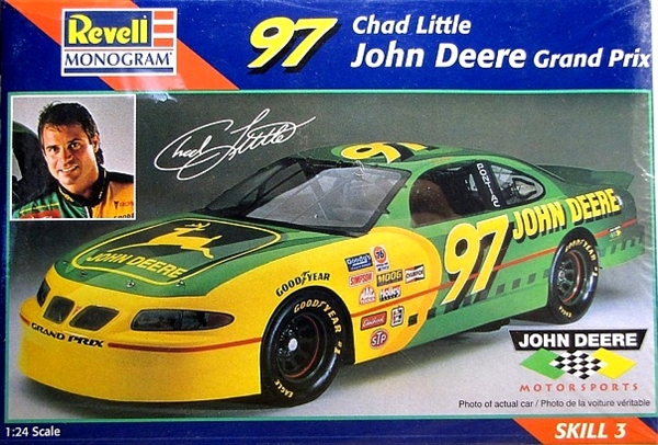 Chad Little 1997 Pontiac Diecast John Deere Action 1:24 Scale Car 