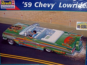 1959 Chevy Impala Convertible Lowrider (1/25) (fs)