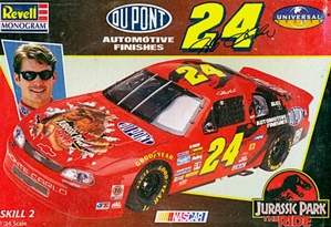 1997 # 24 Jeff Gordon Dupont Jurassic Park Chevy Monte Carlo (1/24) (fs)