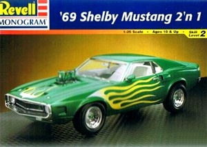 1969 Ford Mustang Shelby (2 'n 1) (1/25) (fs)
