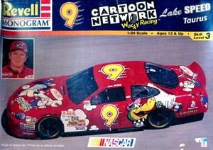 1998 Ford Taurus #9 Lake Speed 'Cartoon Network Wacky Racing (1/24) (fs)