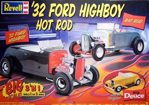 1932 Ford Highboy Hot Rod (3 'n 1) High Boy, Rat Rod or Big Deuce (1/8)