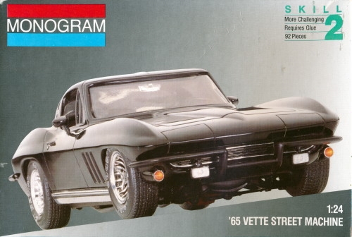 Monogram #2724 1/25 65 Corvette Street Machine Open F/si for sale online 