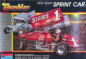 1987 Sprint Car Steve Butler's # 1  "Stoops" Winged Spirit (1/24) (fs)