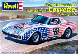 1971 Sebring Corvette Road Racer John Greenwood #48 'Stars & Stripes' (1/25) (fs)