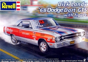 1968 Dick Landy Dodge Dart GTS with Figure (1/25) See More Info