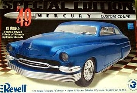 Revell 1949 Mercury Custom Coupe 2n1 Plastic Model Kit for sale online 