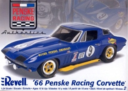 #6 Roger Penske Chevrolet Sunoco Corvette 1967 1/18th Scale Waterslide Decal 