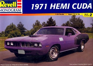 1971 Plymouth "Hemi Cuda" Barracuda  (1/24) (fs)