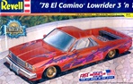 1978 El Camino Lowrider (3 'n 1) (1/24) (fs)