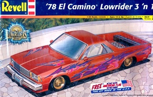 1978 El Camino Lowrider (3 'n 1) (1/24) (fs)