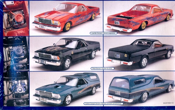 1978 El Camino Lowrider (3 'n 1) (1/24) (fs)