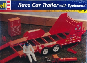 Race Car Trailer with Equipment (1/24) (fs)