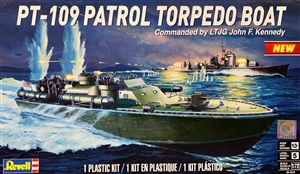 PT-109 Patrol Torpedo Boat Commanded by LTJG John F. Kennedy (1/72) (fs)