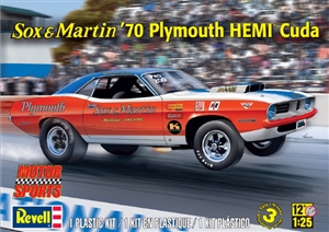 1970 "Sox & Martin" Plymouth Hemi Cuda (1/25) (fs)