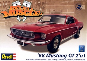 1968 Ford Mustang GT (2 'n 1) (1/25) (fs)