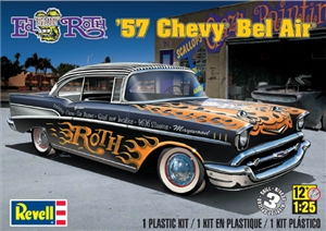 1957 Chevy Bel Air "Ed Roth's Custom Paint Shop" (1/25) (fs)