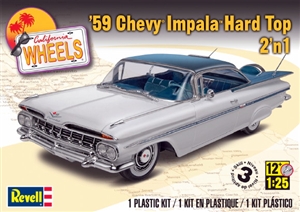 1959 Chevy Impala Hardtop (2 'n 1) (1/25) (fs)