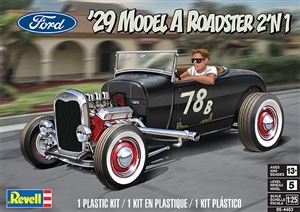 1929 Ford Model A Roadster (2 'n 1) (1/25) (fs) <br><span style="color: rgb(255, 0, 0);">Back in Stock</span>