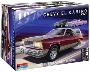 1978 Chevy El Camino (3 ’n 1) (1/24) (fs) Damaged Box