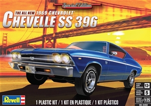 1969 Chevelle SS 396 (New Tooling) (1/25) (fs) Damaged Box